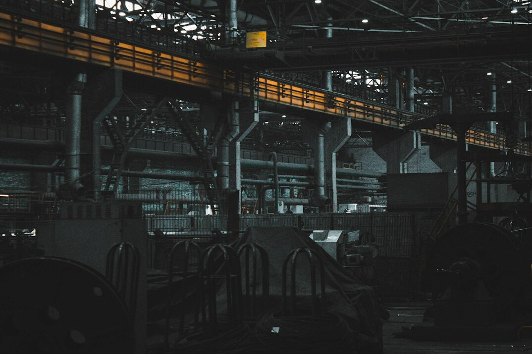 factory floor with machines