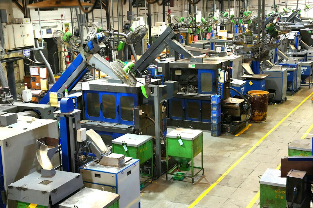 industrial factory floor